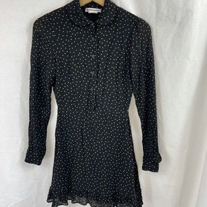 Reformation polka dot dress